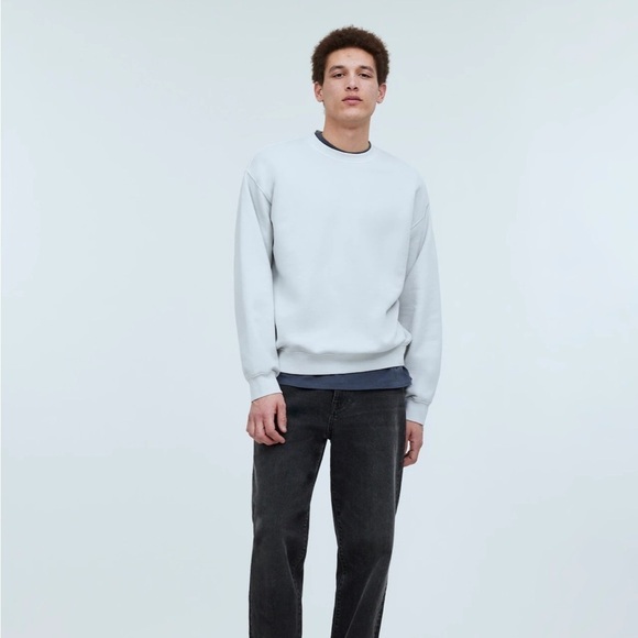 Madewell iron The McCarren Midweight Crewneck Sweatshirt - Picture 2 of 6